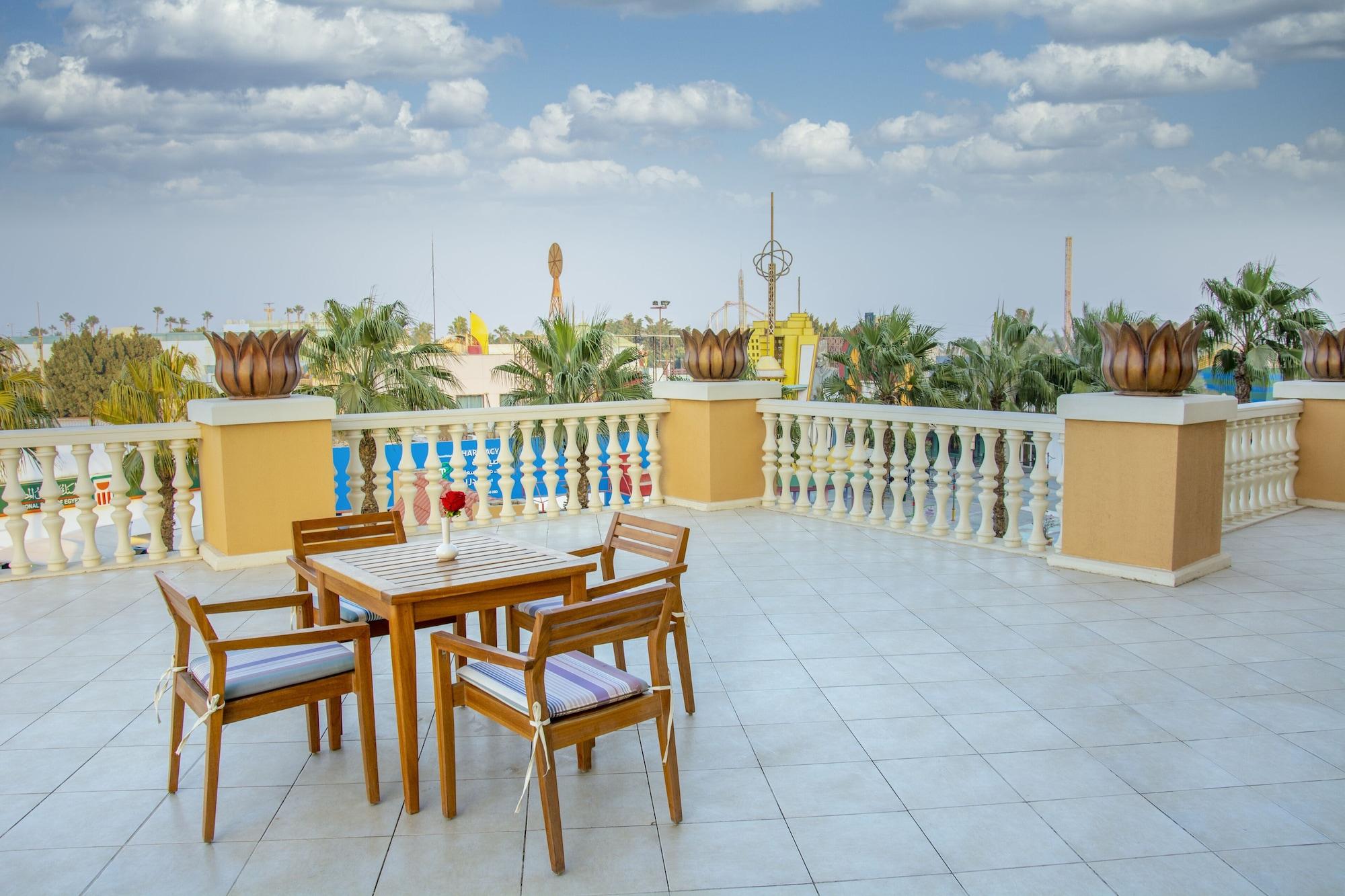 Helnan Dream Hotel And Conference Center 6th of October City Esterno foto Rooftop terrace