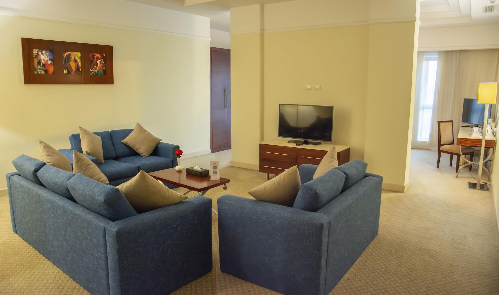 Helnan Dream Hotel And Conference Center 6th of October City Esterno foto Living room